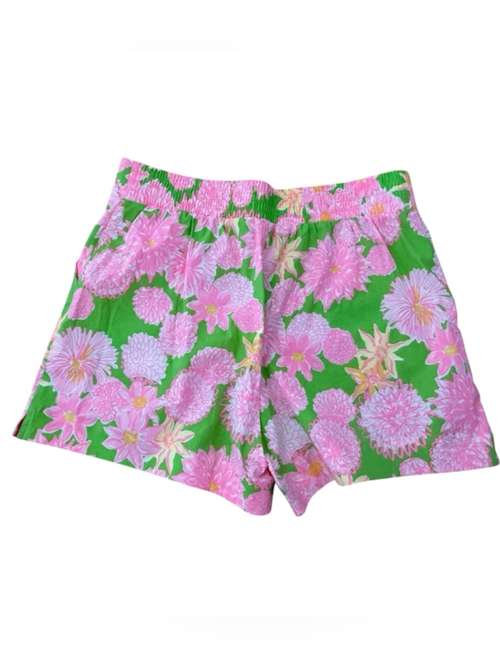 Lilly Pulitzer Alista Stretch Shorts Seaside Garden Size Small - Picture 3 of 5